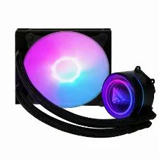 Enfriamiento Liquido_ Game Factor Lqg501 12 Cm, 1500 Rpm, Negro